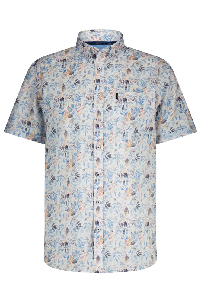 POPLIN OVERHEMD MET ALLOVER PRINT 264 15910 5611